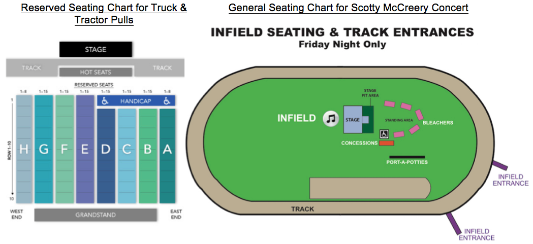 Wisconsin State Fair Park Grandstand Seating Chart