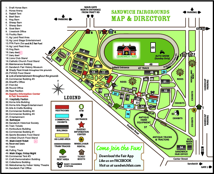 Fair Details/Schedule Sandwich Fair