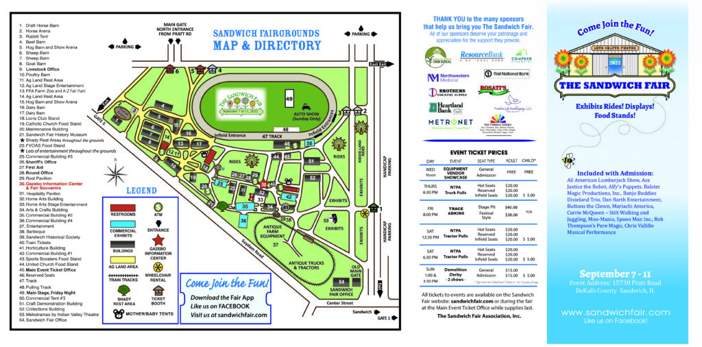 The Sandwich Fair Event Info Sandwich Fair